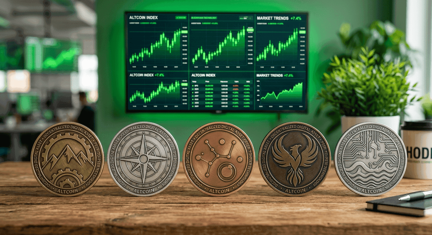 Featured image of Top 5 altcoins de gran capitalización que superan al mercado en 2026