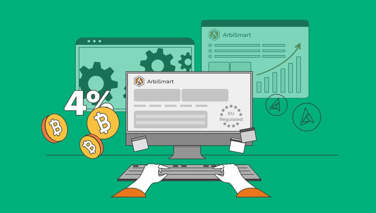 Mach bis zu 4% monatliche passive Rendite auf deine Bitcoins!