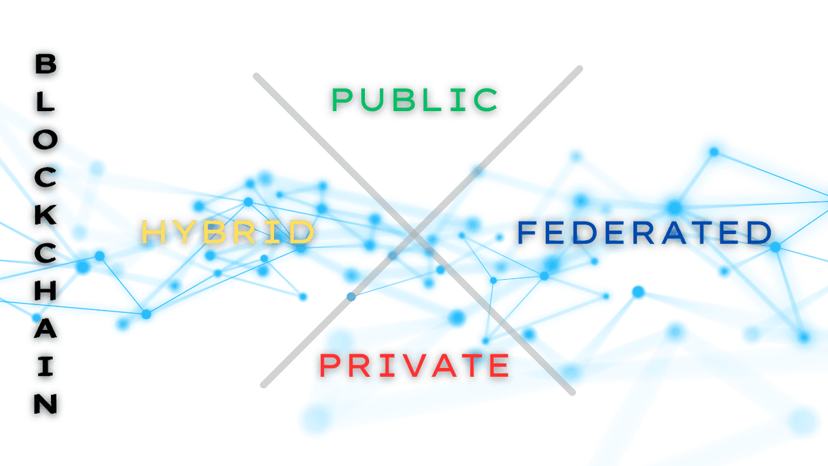 私有区块链、公有混合区块链和联盟区块链之间的比较：完整指南