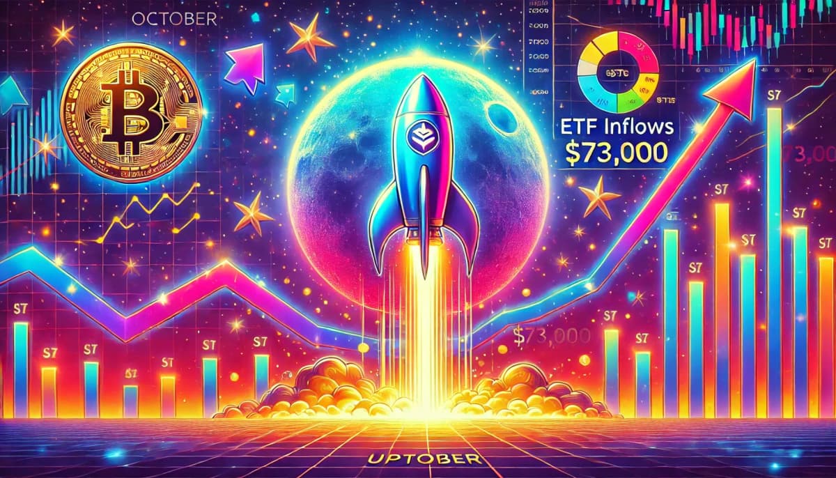 El efecto Uptober: Aumento del ETF de Bitcoin y subida del precio del BTC