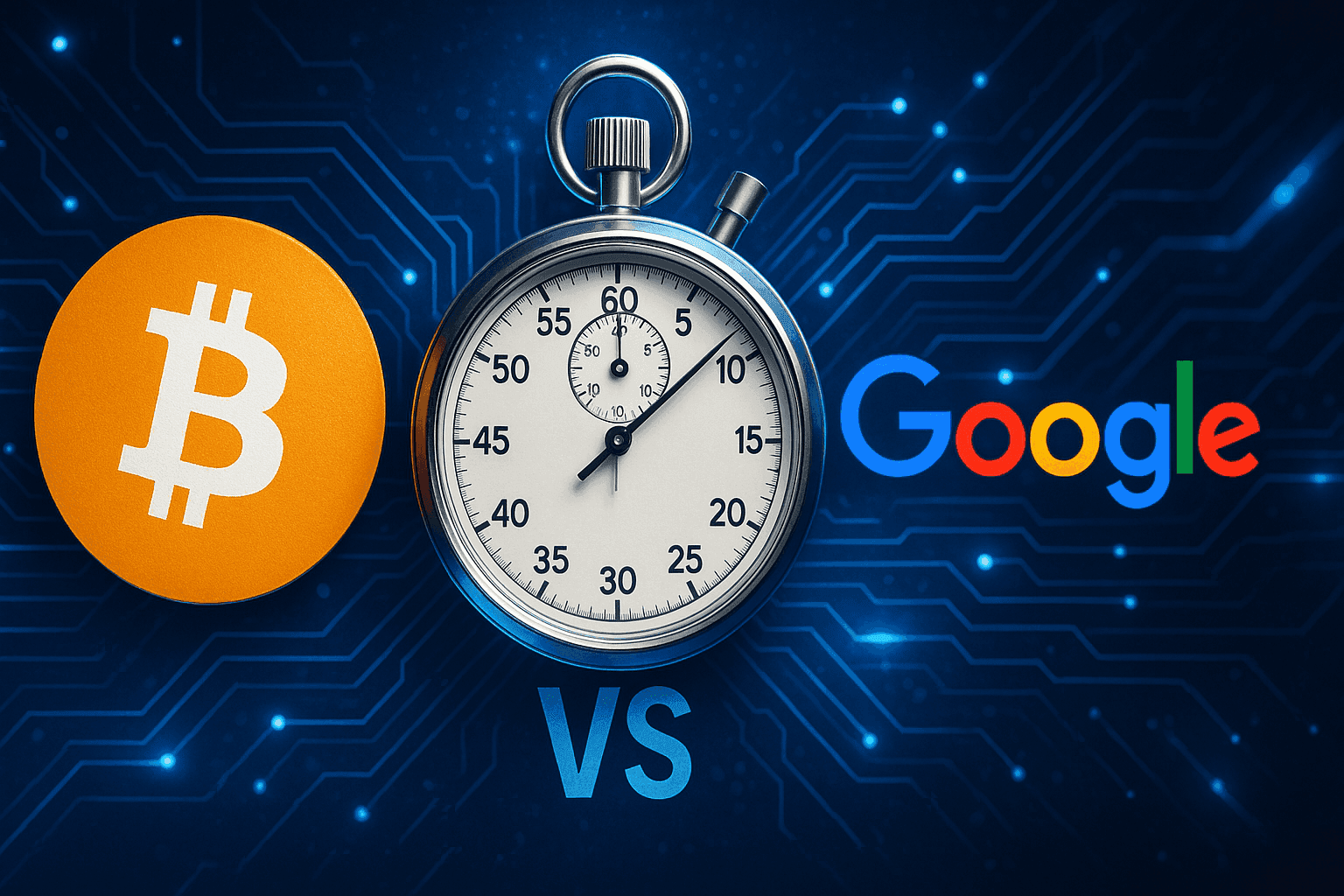 Bitcoin vs Google