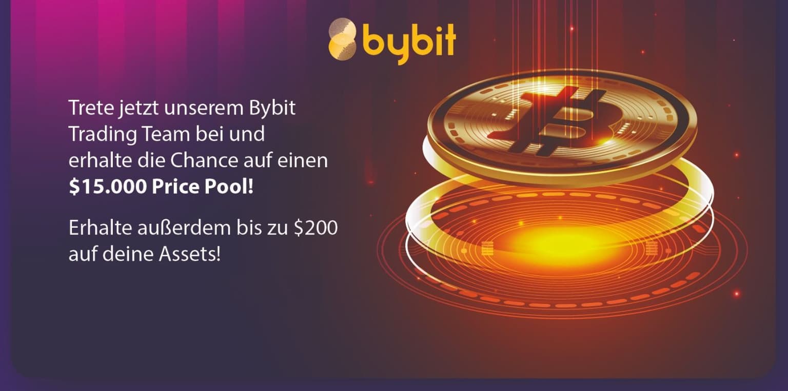 Bis zu 200 $ Bonus – CryptoTicker x Bybit Trading Competition