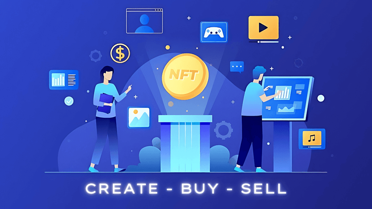 CREATE-BUY-SELL NFTS