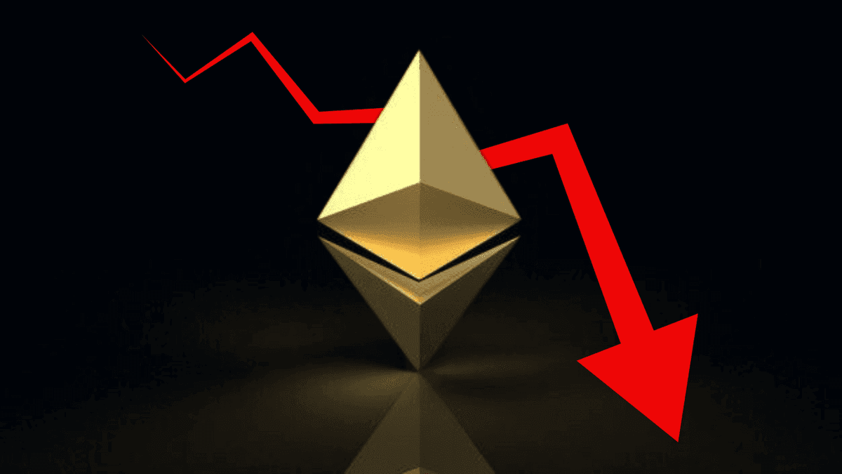 Caída del precio de Ethereum