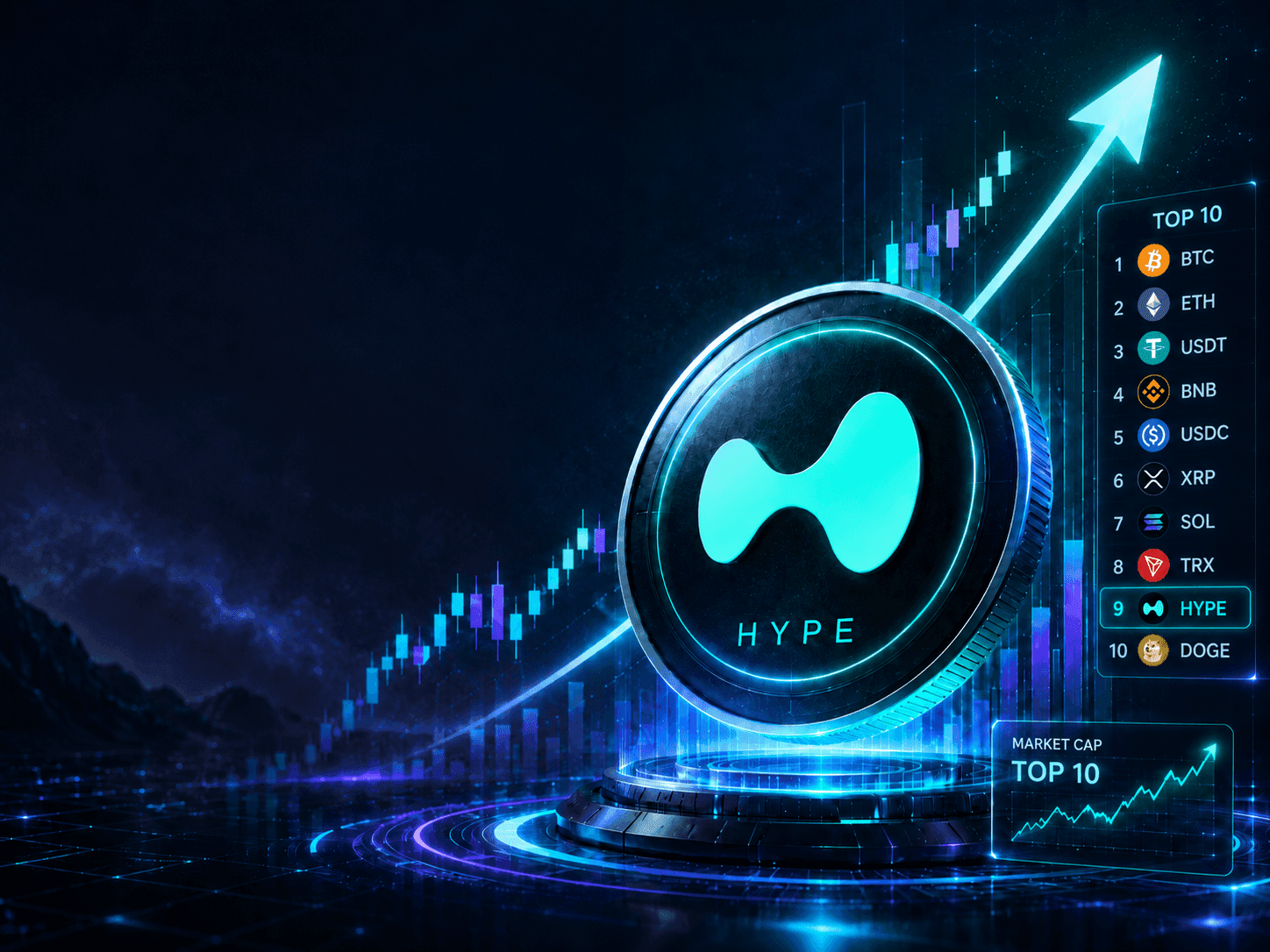 Featured image of Hyperliquid Kurs Prognose: HYPE wird zum Top 10 Kandidaten, während die Marktkapitalisierung über 16 Milliarden Dollar steigt