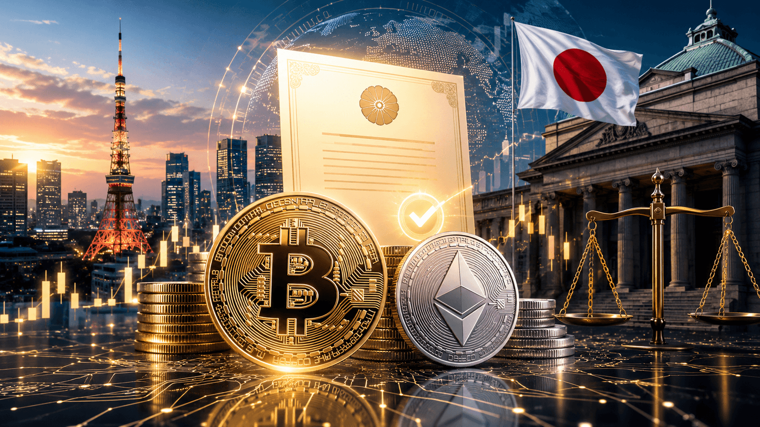 Featured image of Japan Recognizes Crypto as Financial Assets — Are Bitcoin ETFs and a 20% Tax Next?