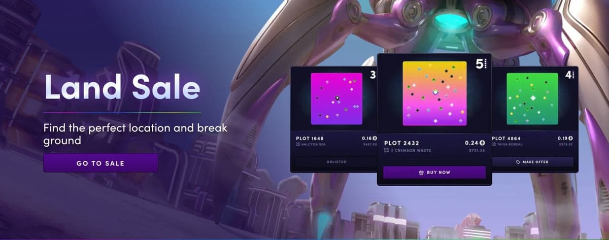 Jeux Illuvium annonce la vente virtuelle de terrains! Comment les acheter?