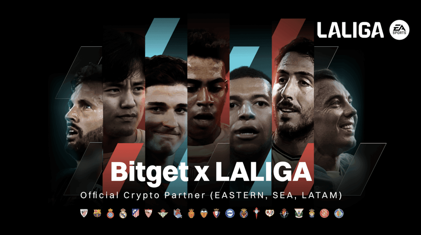 bitget partners with laliga