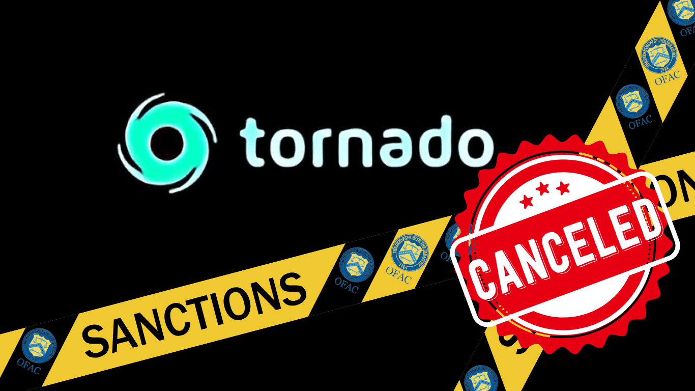 Tornado Cash OFAC Sanktionen Aufgehoben