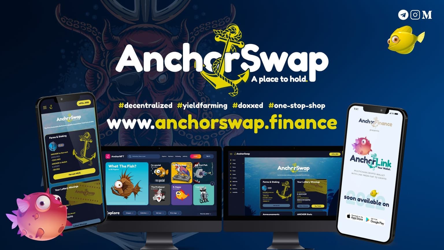 AnchorSwap: Das diverse Okosystem bietet Krypto fur jedermann an