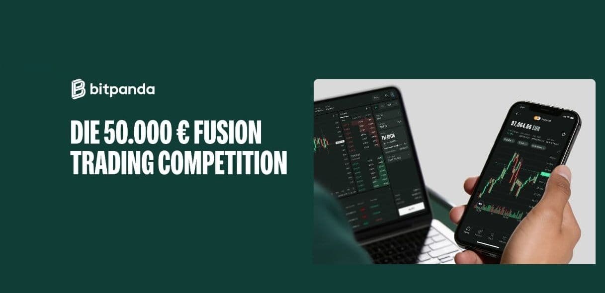 Featured image of Bitpanda Fusion Trading Competition: Gewinne einen Anteil an 50.000 € und VIP-Trips