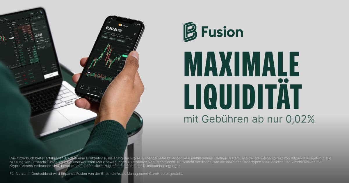 Featured image of Bitpanda Fusion 2.0 Launch: Das sind die neuen Features im Überblick