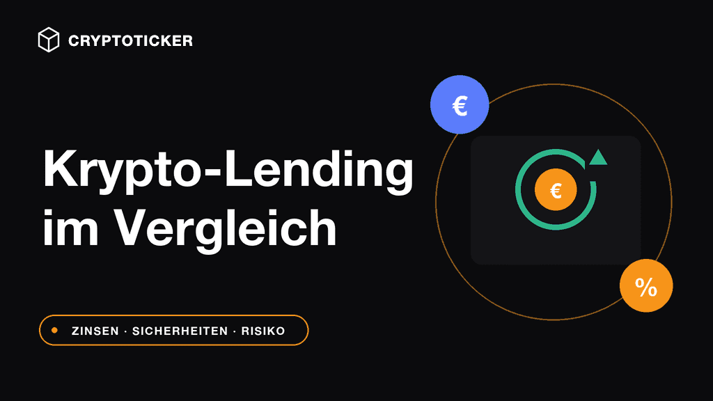 Krypto-Lending im Vergleich: Zinsen auf Bestände