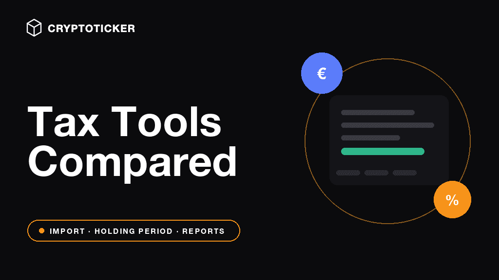 Document staking income cleanly: tax tools compared