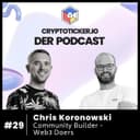 🇬🇧 Cryptoticker.io - Der Podcast #29 - Chris Koronowski - Community Builder - Web3 Doers