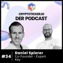 🇩🇪 Cryptoticker.io - Der Podcast #34 - Daniel Spierer - Co-Founder - Expert Key