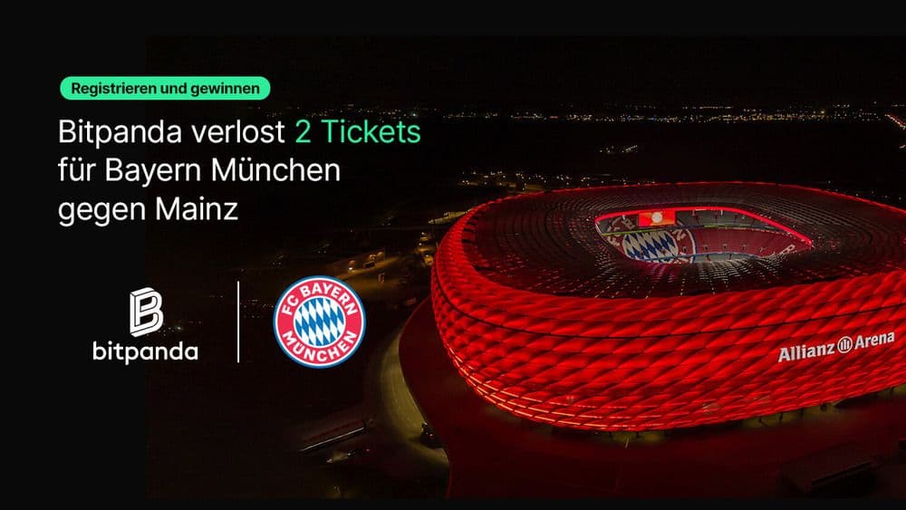 Nur noch bis Sonntag! – Gewinne 2 Tickets für ein Heimspiel des FC Bayern mit Bitpanda!