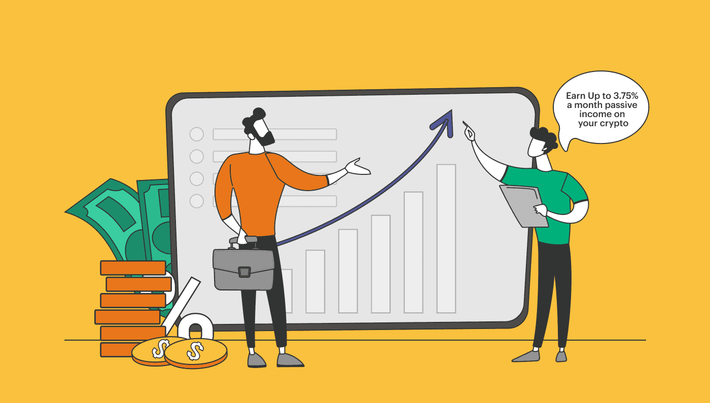 Earn Up to 3.75% a Month Passive Income on Your Crypto
