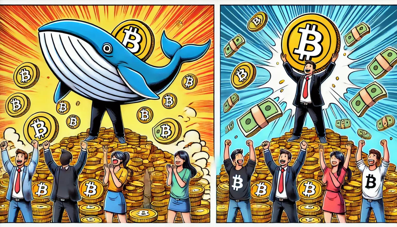 Bitcoin Walzahlen steigen auf höchstes Niveau seit Januar 2021