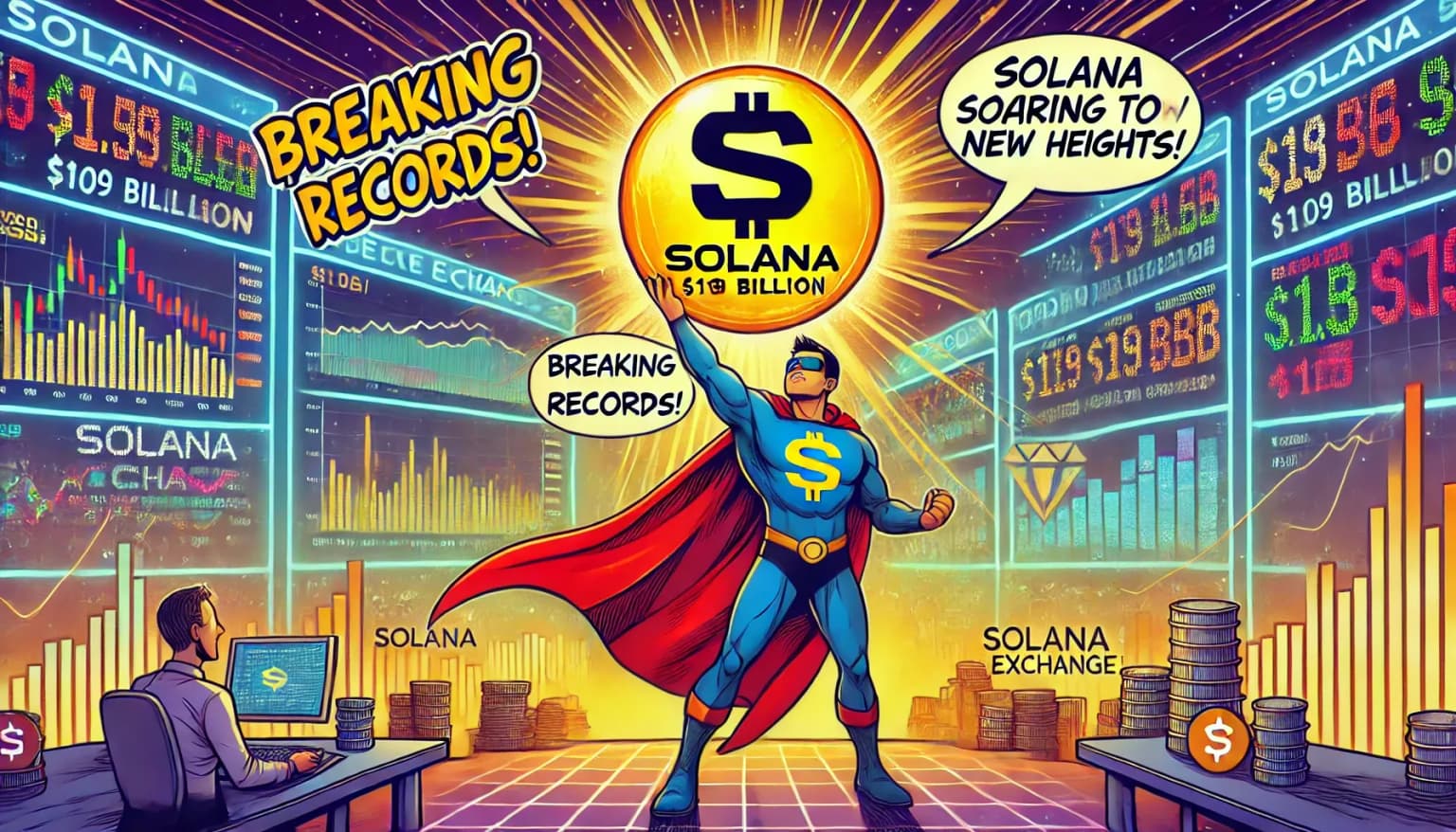Solana erreicht $100B monatliches DEX Volumen