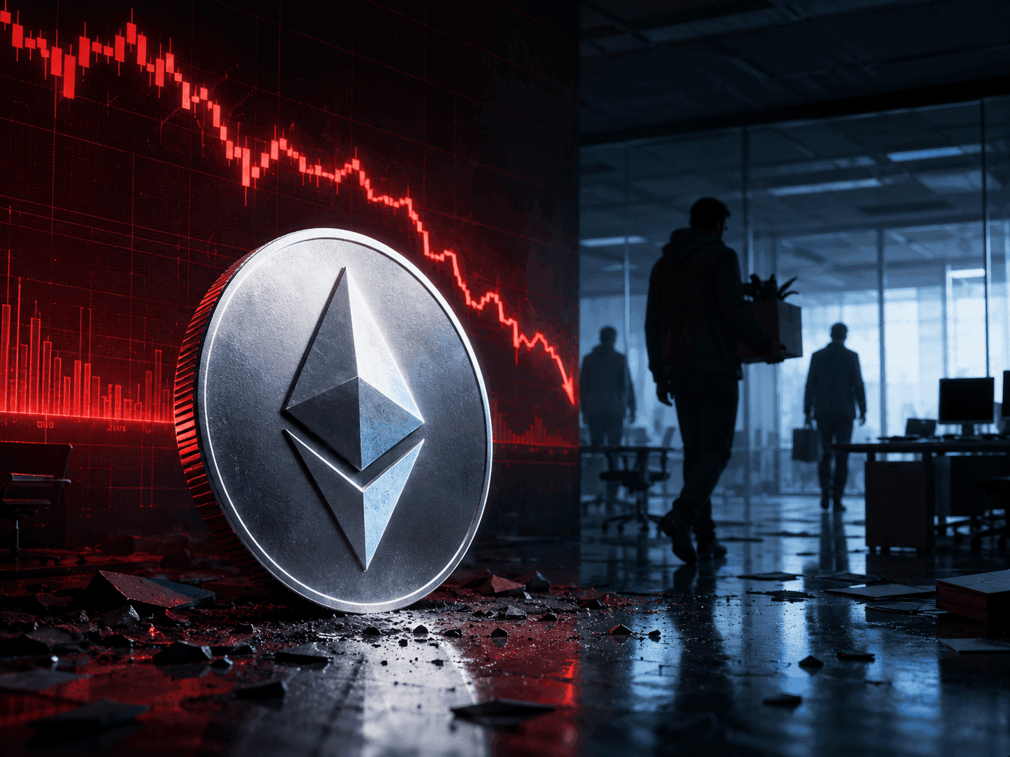 Featured image of Ethereum Kurs Prognose: ETH fällt nach Stellenabbau bei der Foundation