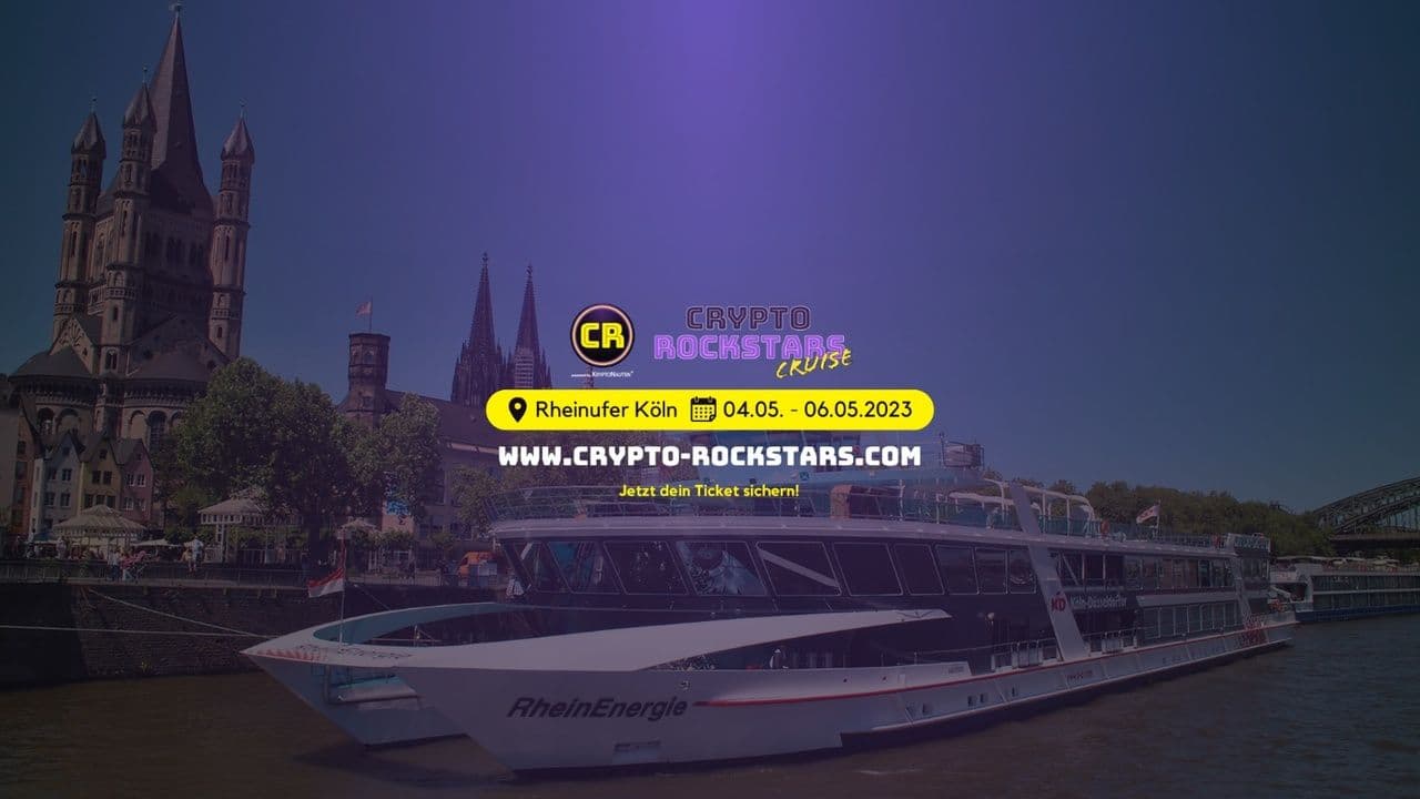 Der Crypto Rockstars Cruise 2023 – Sichere dir das gunstigste Ticket nur noch heute!