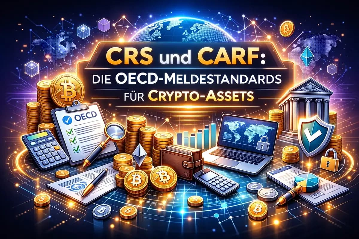 Featured image of CRS und CARF: Die OECD-Meldestandards für Crypto-Assets
