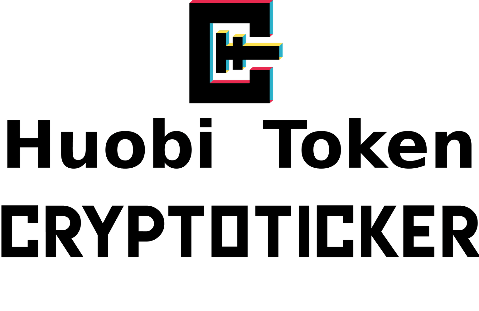 Huobi Token News Ticker von CryptoTicker