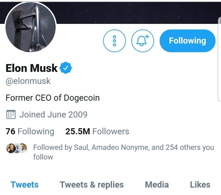Elon Musk – Plotzlich Chef der Kryptowahrung Dogecoin?