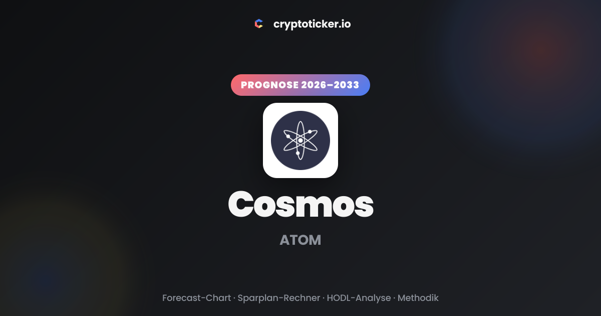 Cosmos Prognose Oktober 2026: ATOM-Kursziele im Check