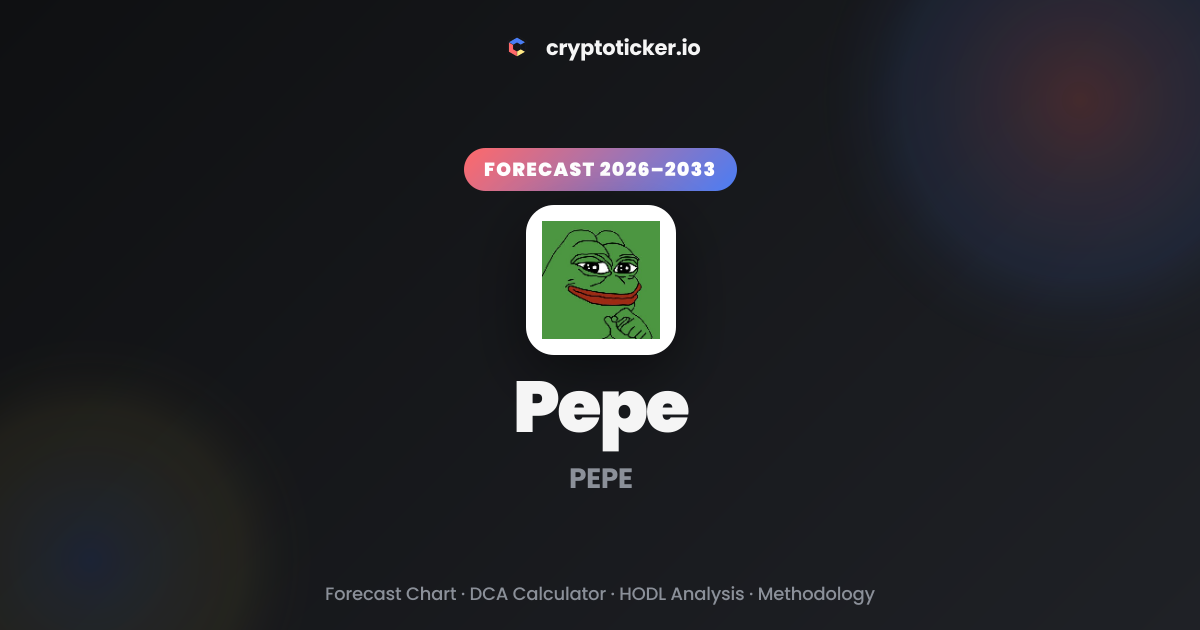 Pepe Coin Price Prediction October 2026: PEPE Targets